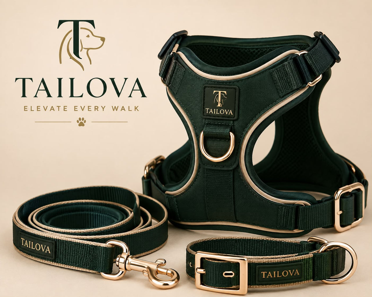tailova Premium Dog Harness
